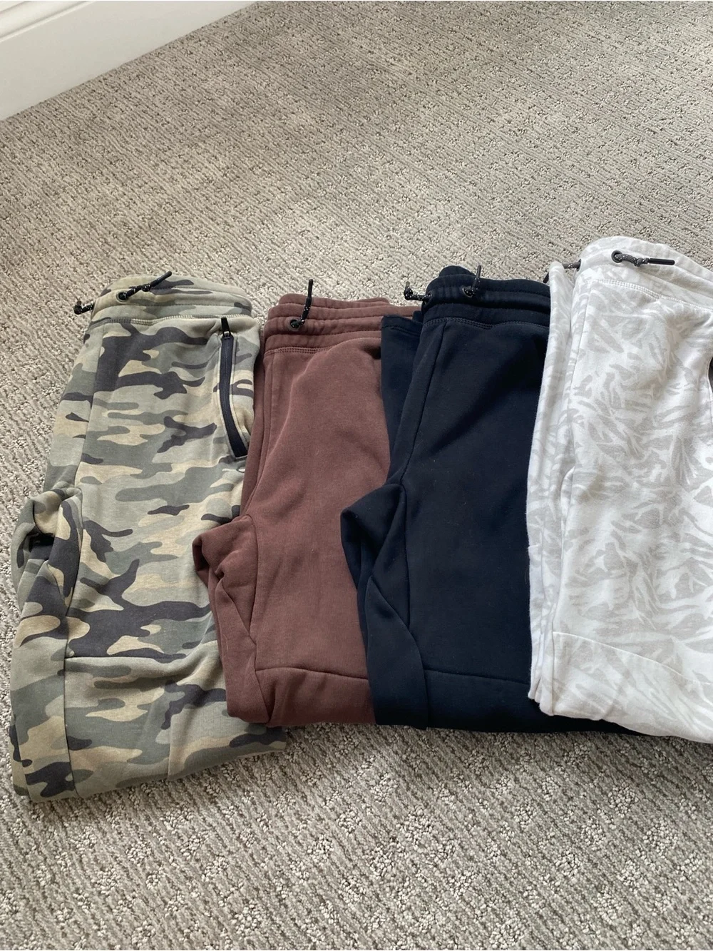 Gap Fit Boys Kids Cuffed Jogger Pants - 4 pairs